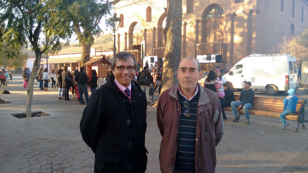Jefe Daem Patricio Moreno y Mario Herrera